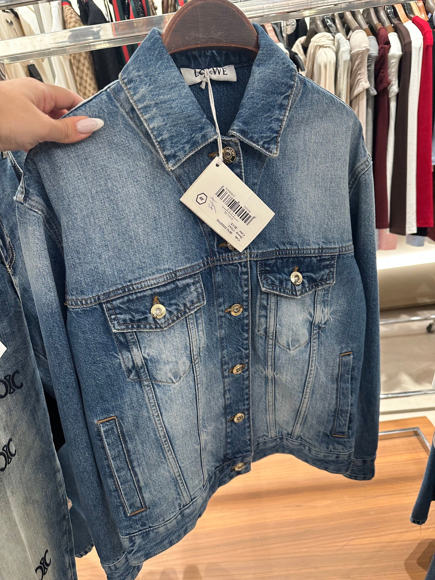 Loewe Anagram Denim Jacket