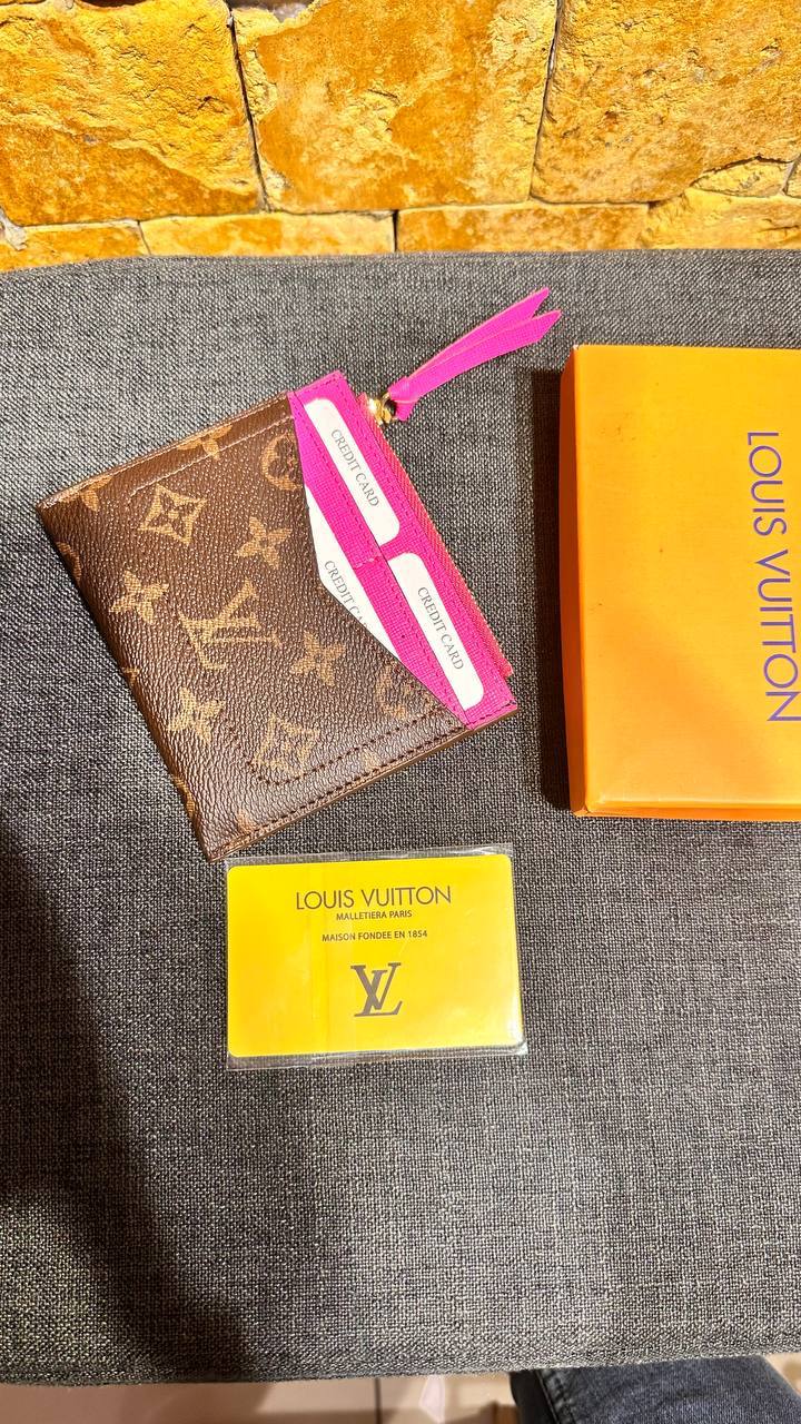 Louis Vuitton Cardholder Φούξια