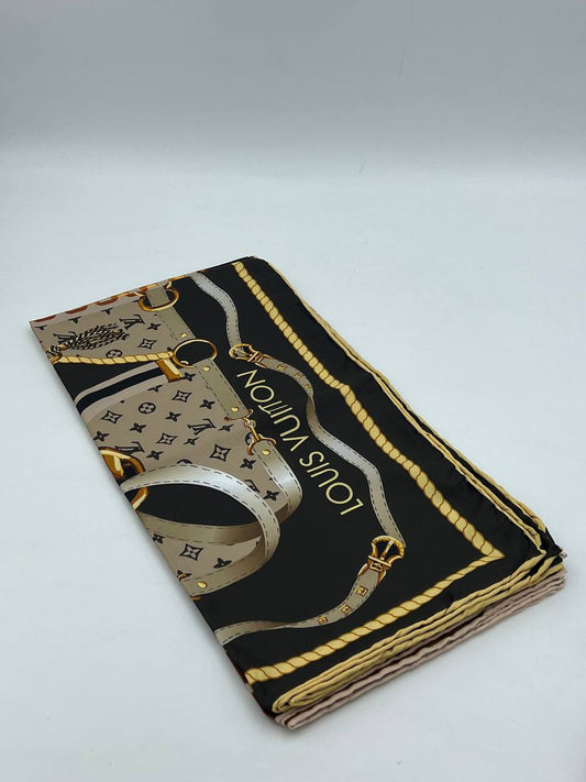 Louis Vuitton Monogram Silk Square Scarf