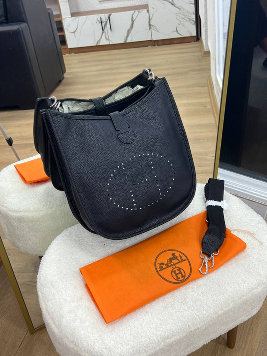 Hermes Evelyn Big Size Μαύρη