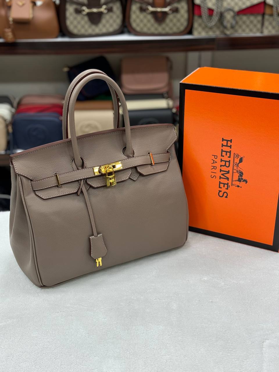 Hermès Birkin Bag Taupe