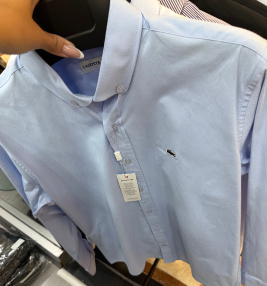 Lacoste Πουκαμισο Γαλάζιο