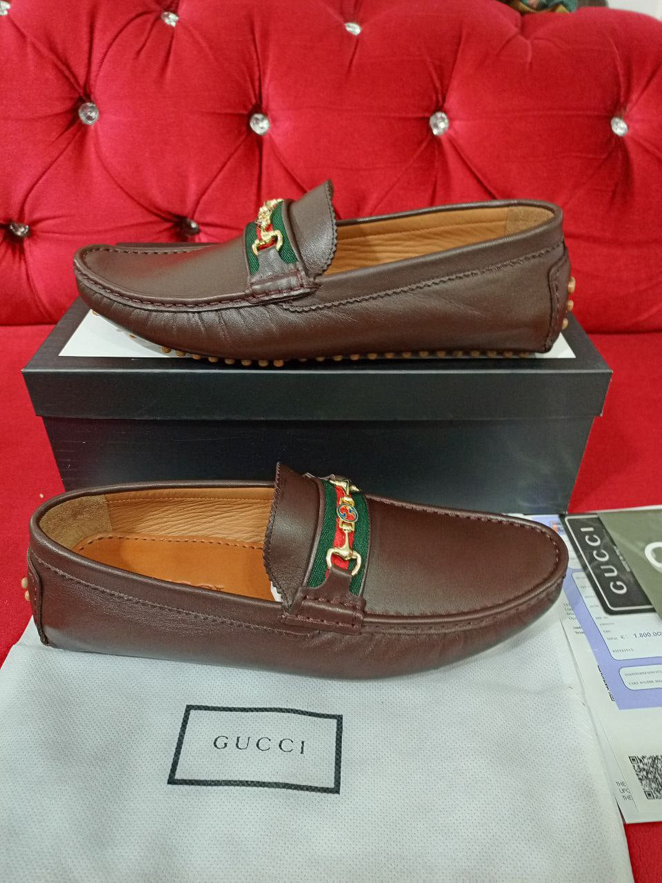 Gucci Horsebit Loafer Brown Leather
