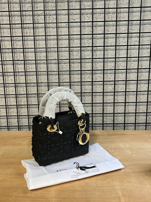 Christian Dior Lady Dior Mini Μαύρη