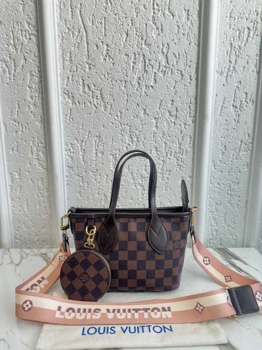 Louis Vuitton Damier Ebene Nano Tote Bag