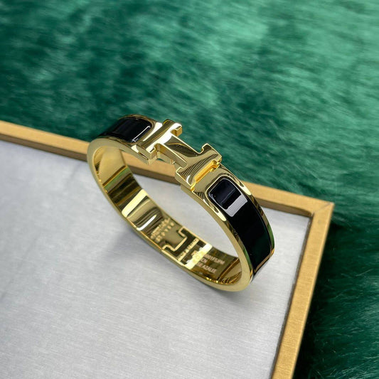 Βραχιόλι Hermes Μαύρο