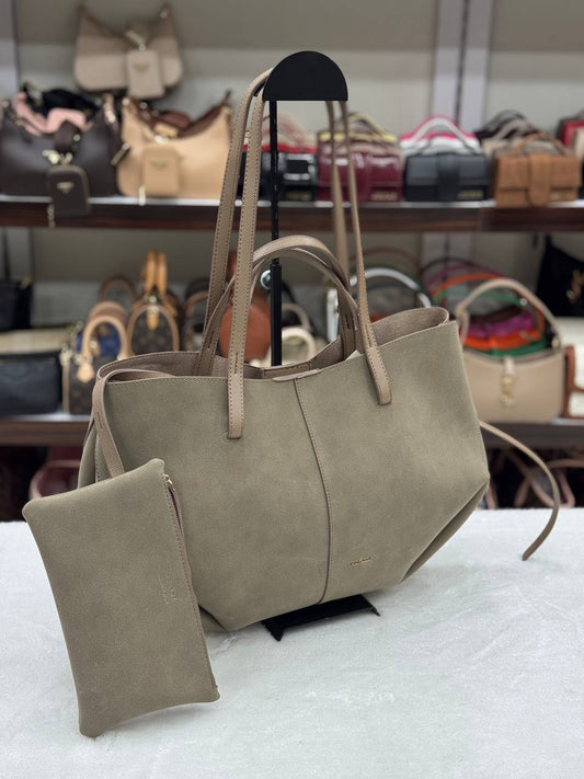 Polene Suede Beige