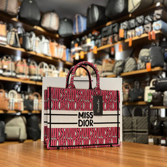 Book Tote Miss Dior Pink