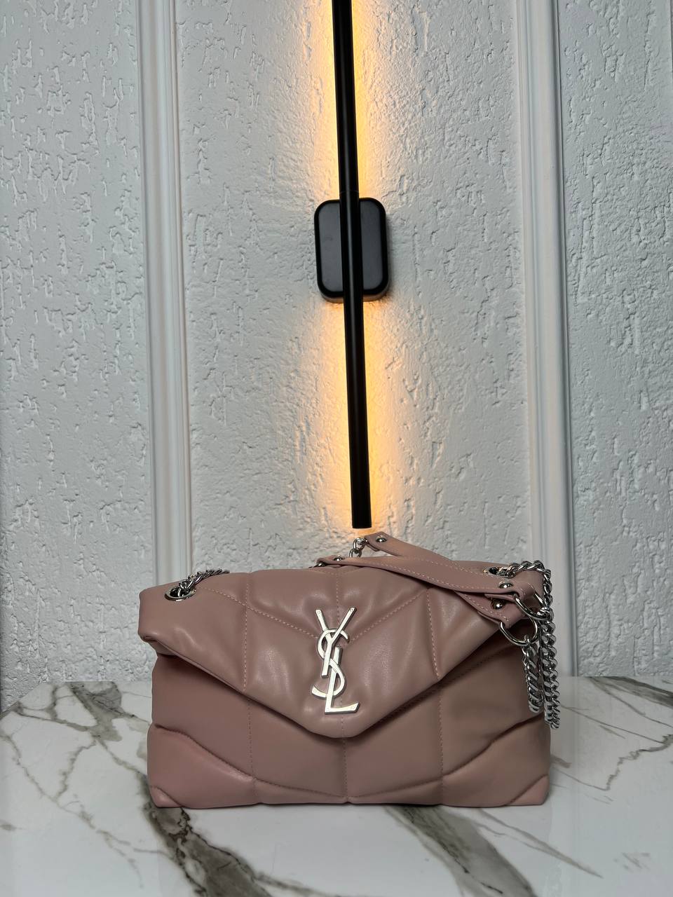 Ysl Loulou Puffer Ροζ