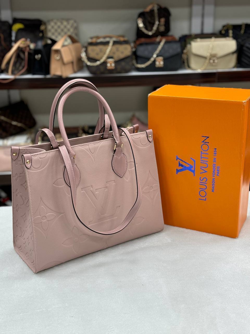 Louis Vuitton Ontego Ροζ