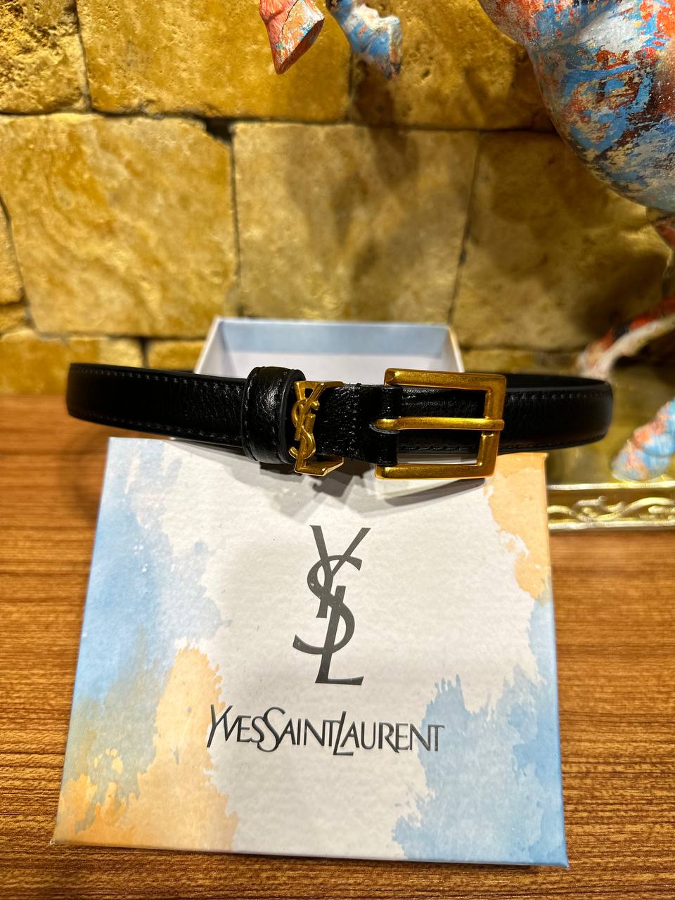 Ζώνη YSL 3 cm