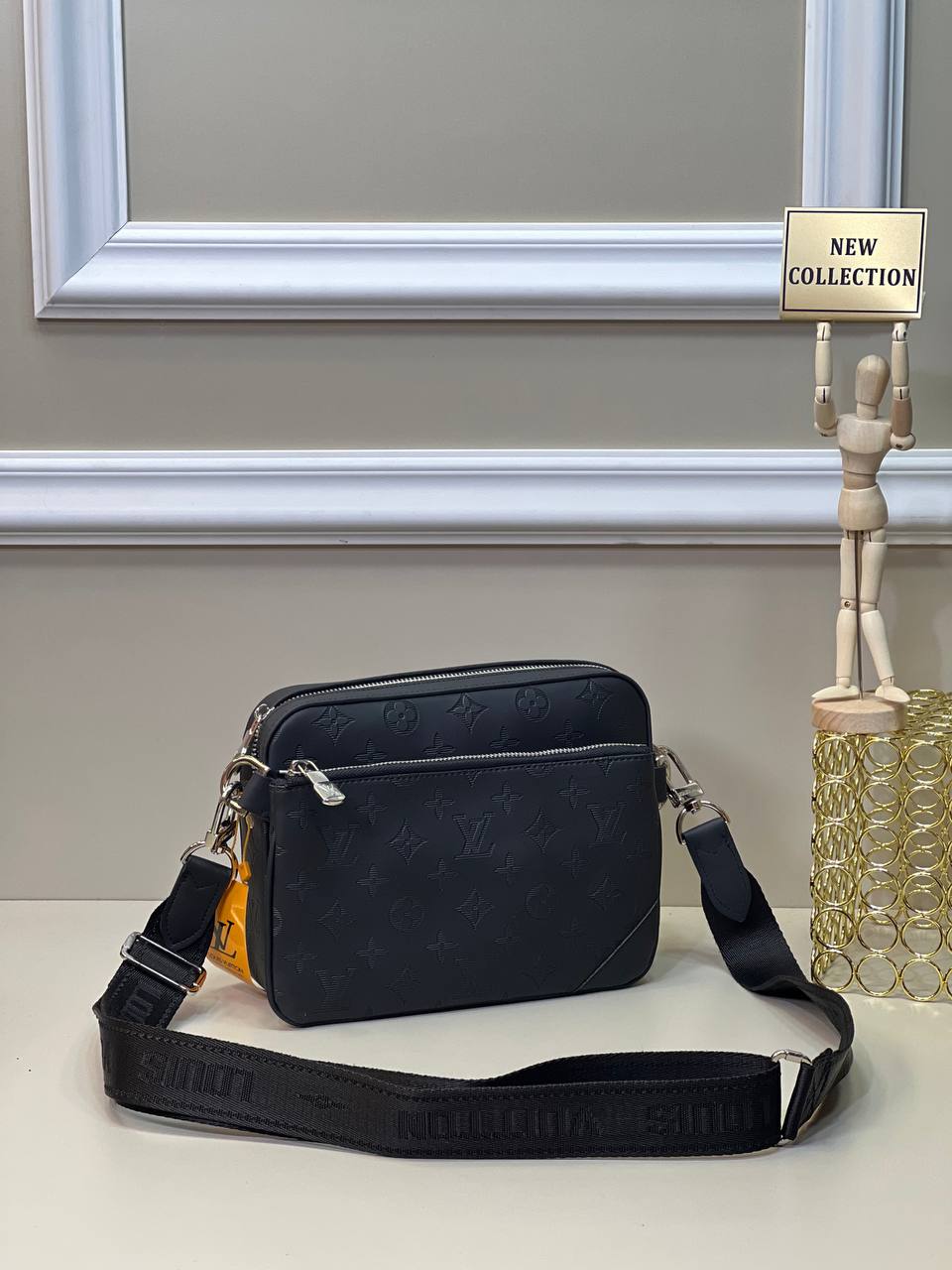 Louis Vuitton Multi Men Monogram Μαύρο