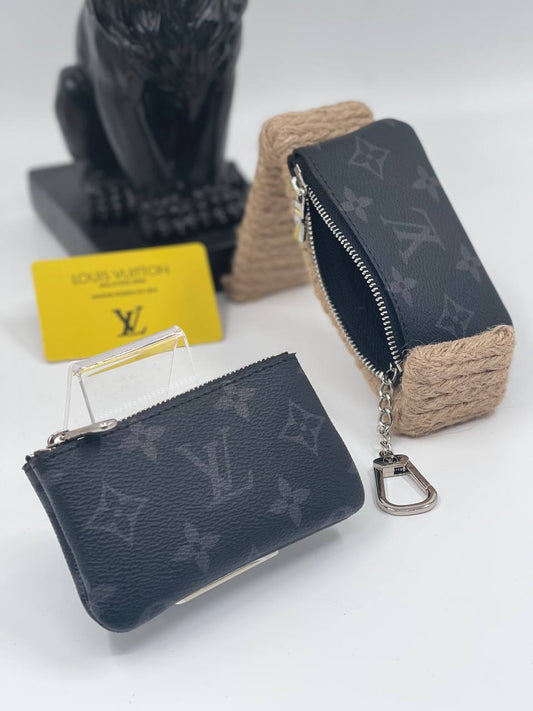 Louis Vuitton Μπρελοκ-Πορτοφόλι Black Monogram