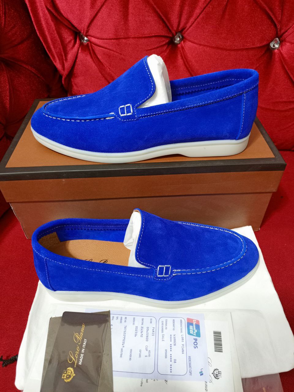 Loro Piana Loafers Blue