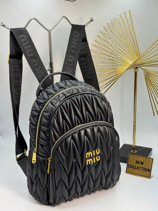 Miu Miu Backpack Μαύρο