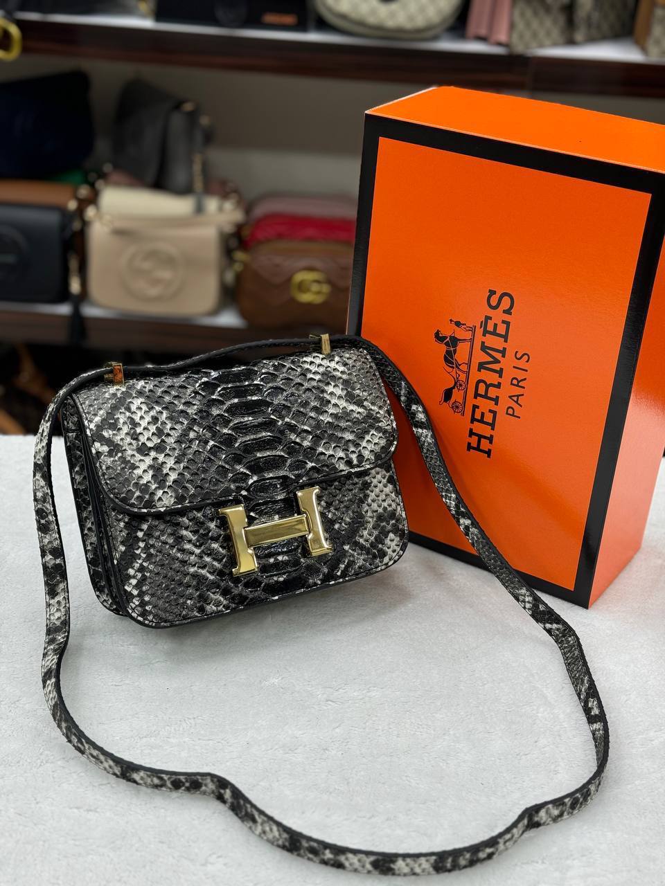 Hermes Constance Croco