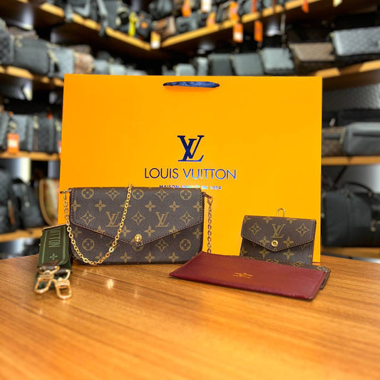 Louis Vuitton Félicie Pochette Monogram Canvas