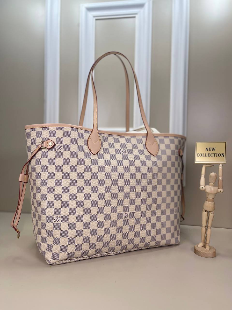 Neverfull Damier Λευκό Big Size