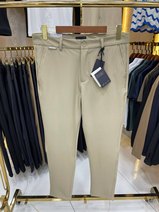 Prada Beige Tailored Trousers