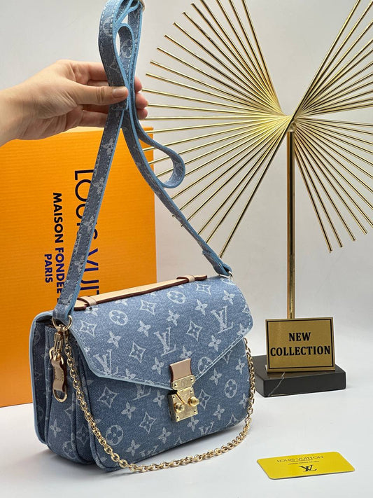 Louis Vuitton Pochette Métis Denim Monogram