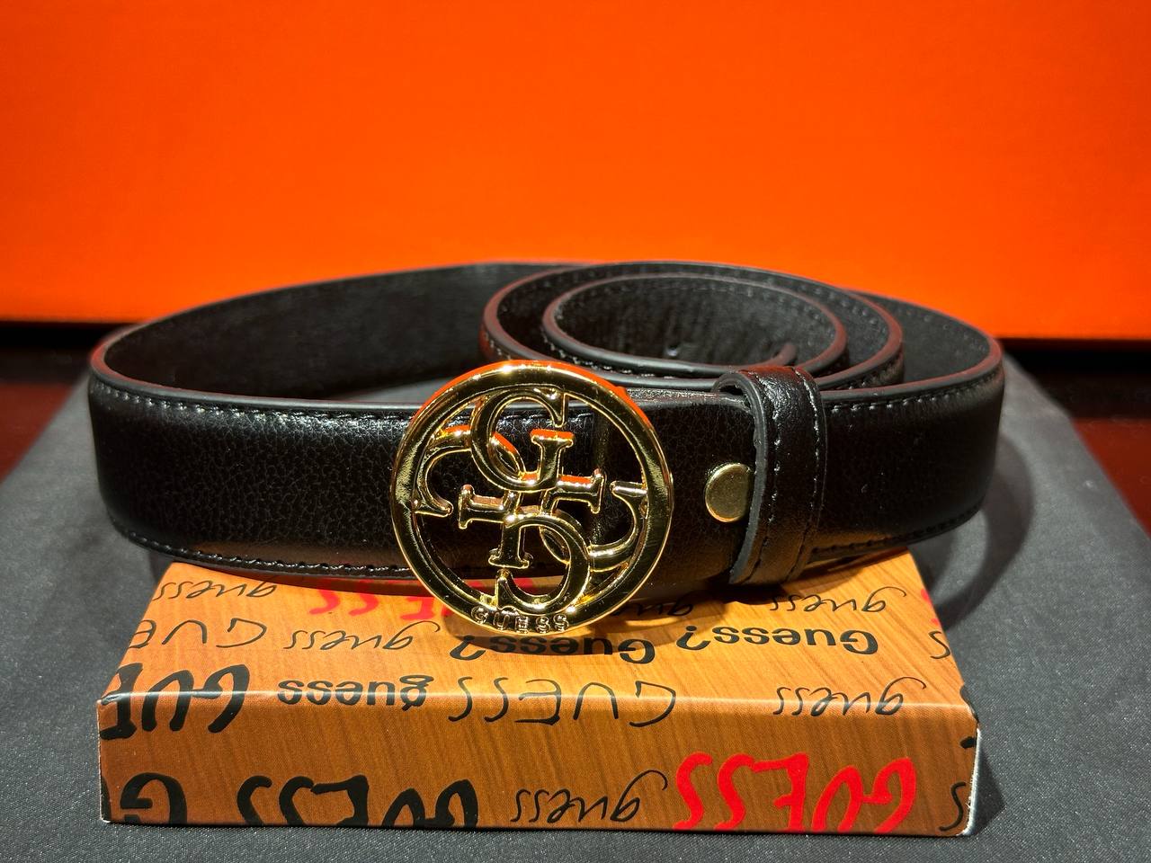 Ζωνη Guess Χρυσή