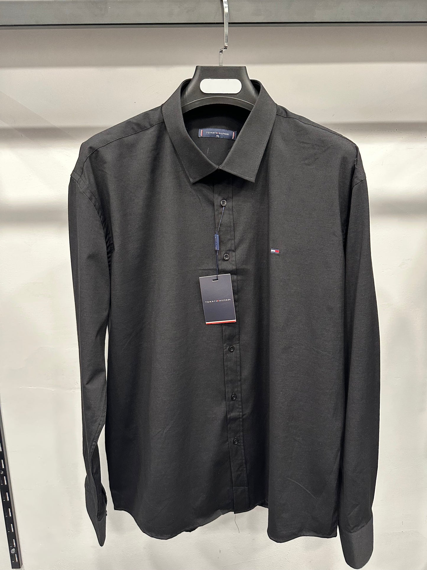 Tommy Hilfiger Πουκάμισο Μαύρο