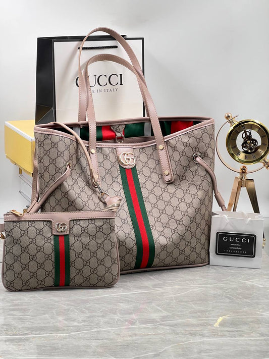 Gucci Ophidia Shopper Bag Beige