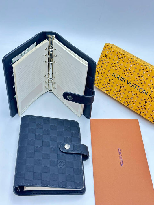 Louis Vuitton Ατζεντα Ολόμαυρη Σκακιέρα