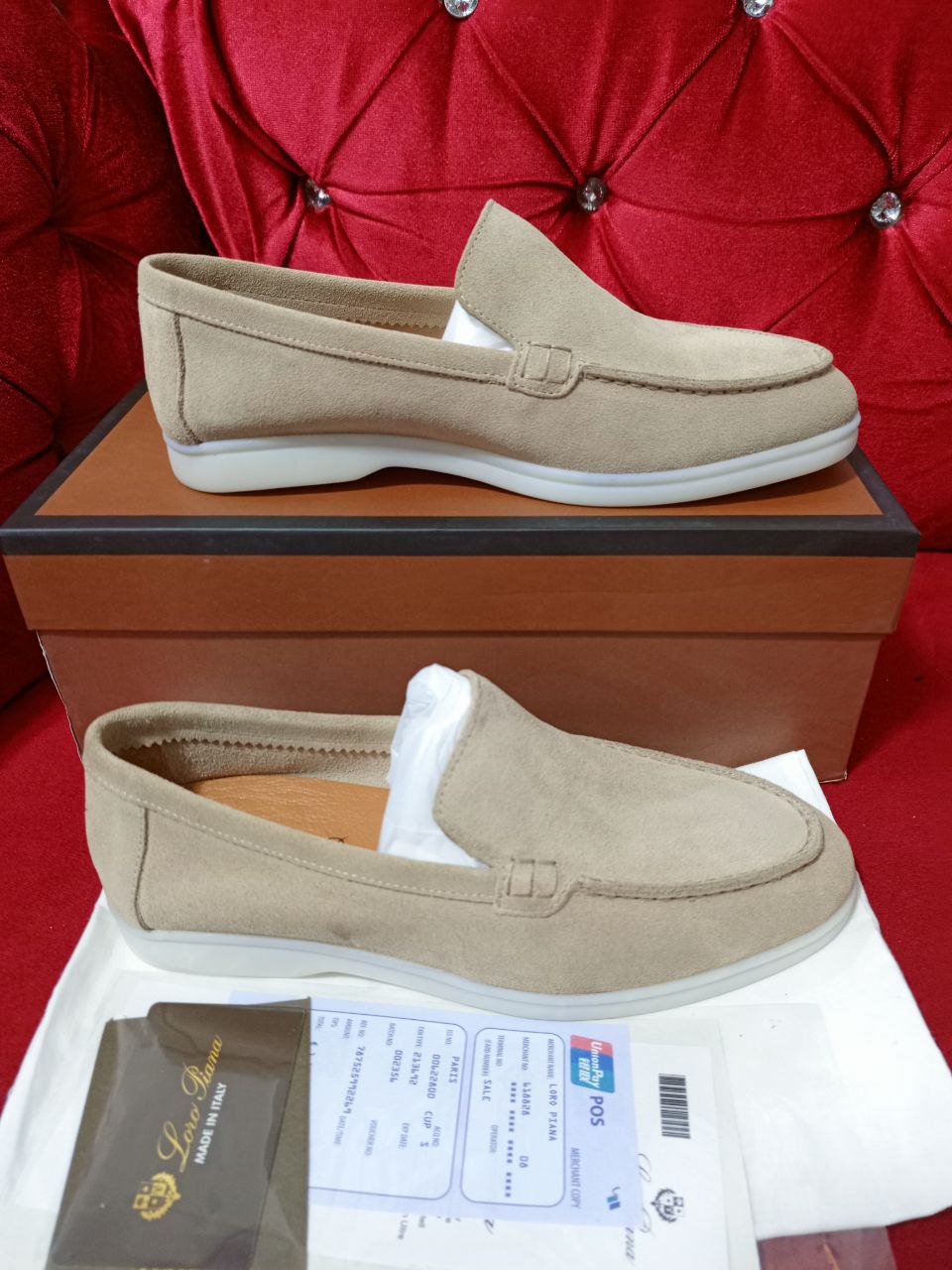 Loro Piana Loafers Beige