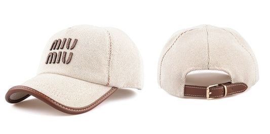 Miu Miu Logo Hat