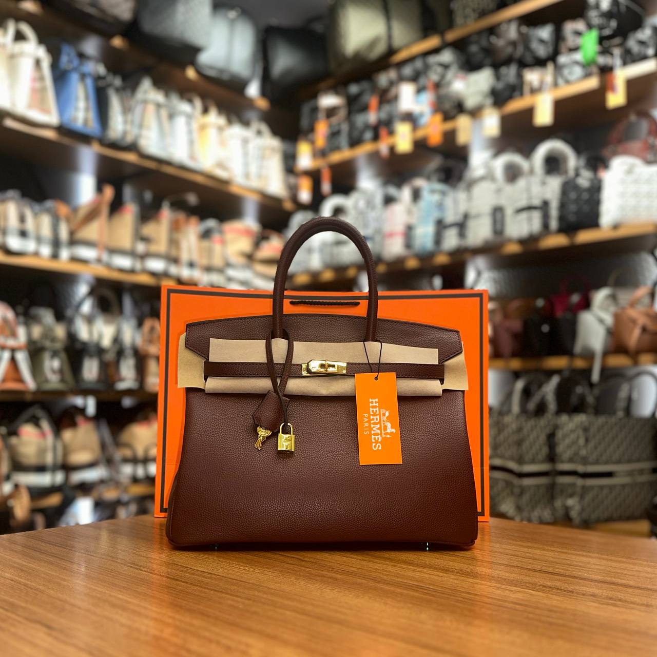 Hermes Birkin Μπορντό