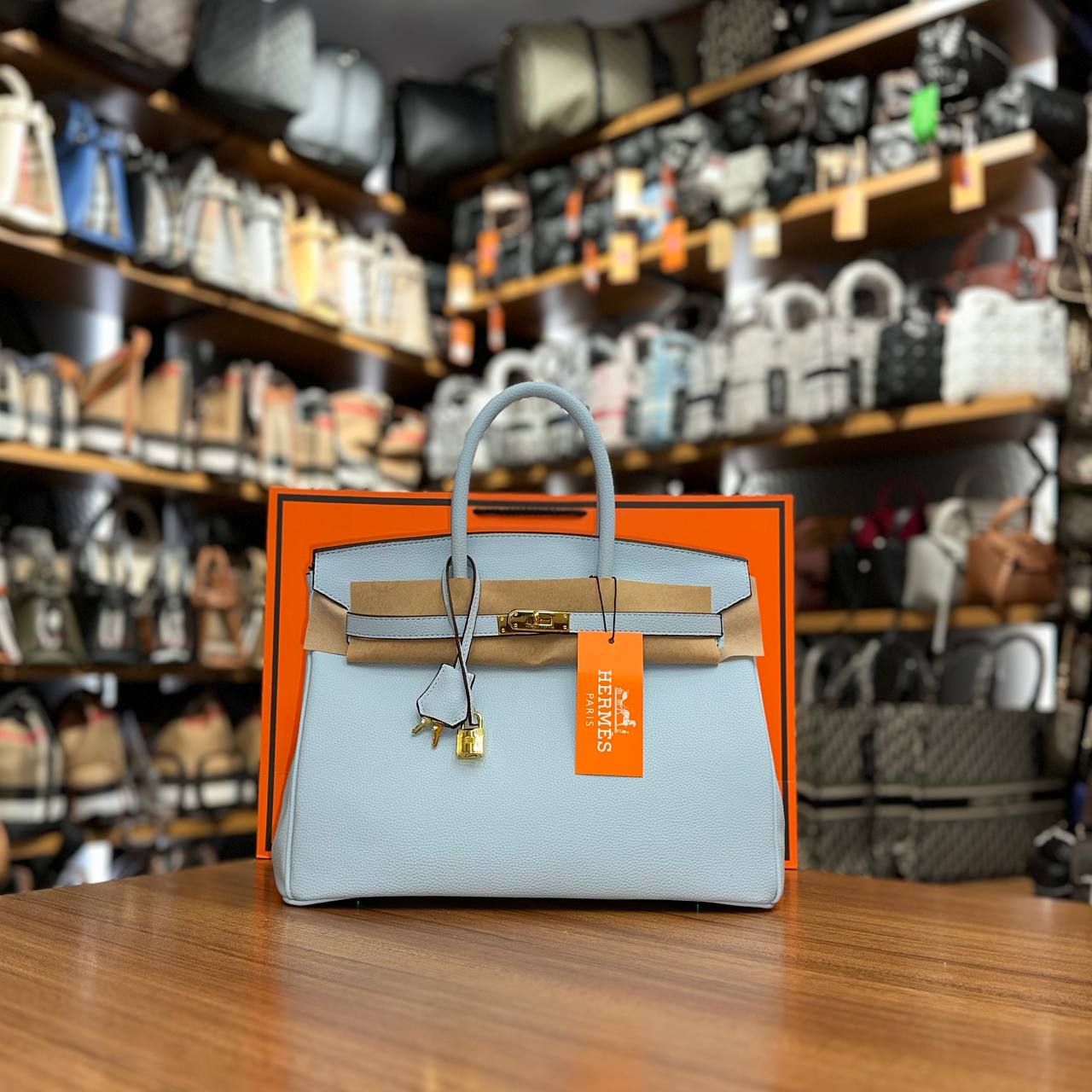 Hermès Birkin Bag Light Blue
