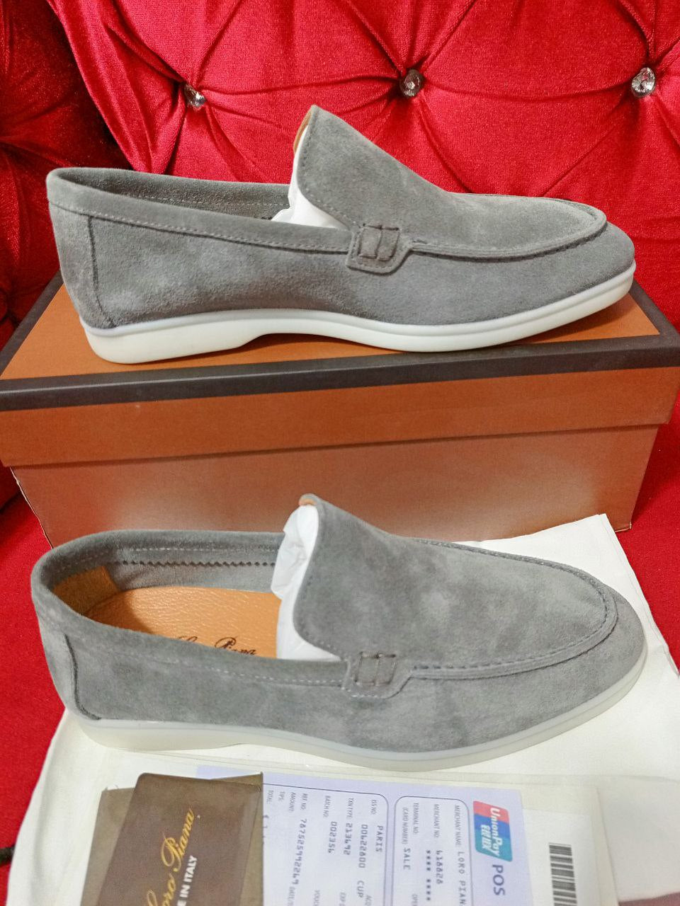 Loro Piana Loafers Grey