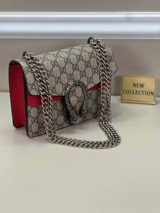 Gucci Dionysus GG Red Shoulder Bag