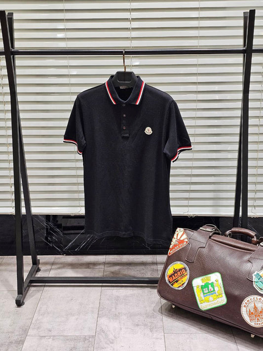 Moncler T-shirt Μαύρο