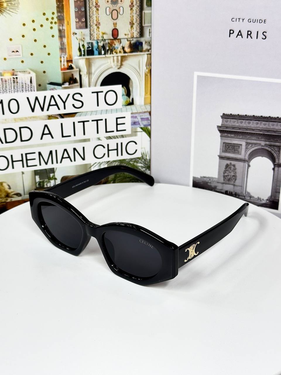 CELINE Triomphe Cat-Eye Sunglasses