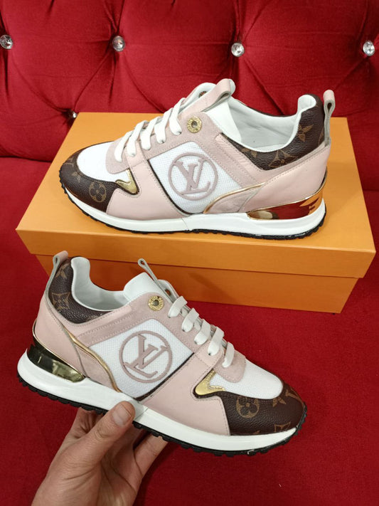 Louis Vuitton Run Away Sneaker Pink Monogram