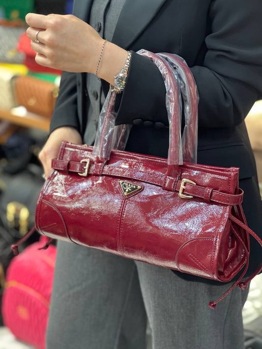 Prada Bonnie Bordeaux