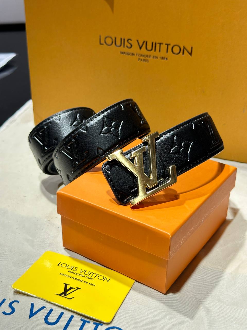 Louis Vuitton Monogram Black
