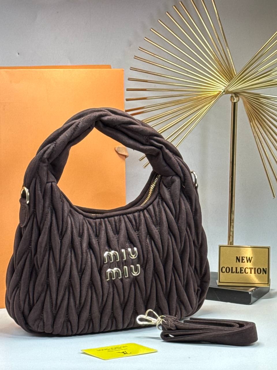 Mıu Mıu Dark Brown