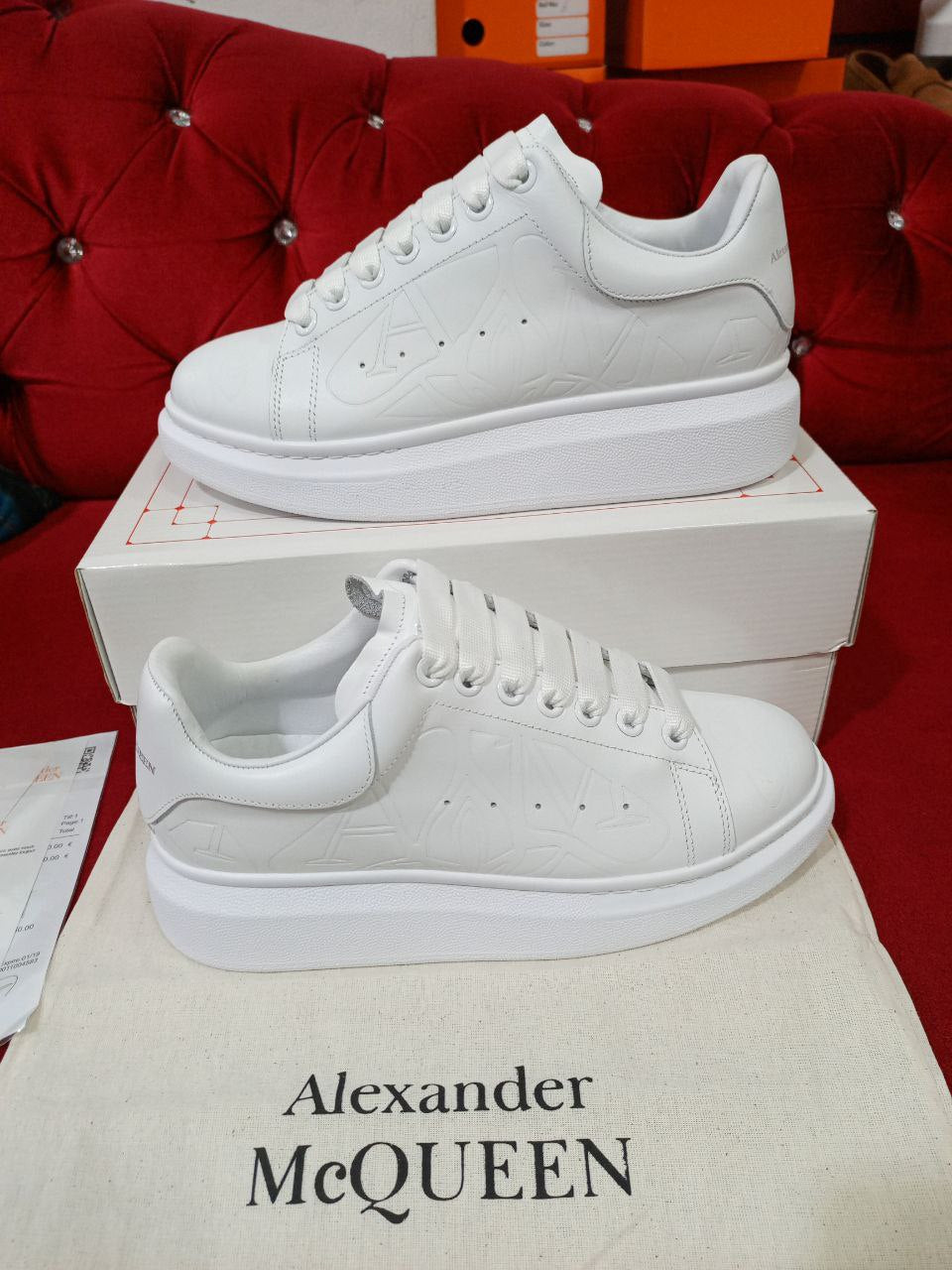 Alexander McQueen White New