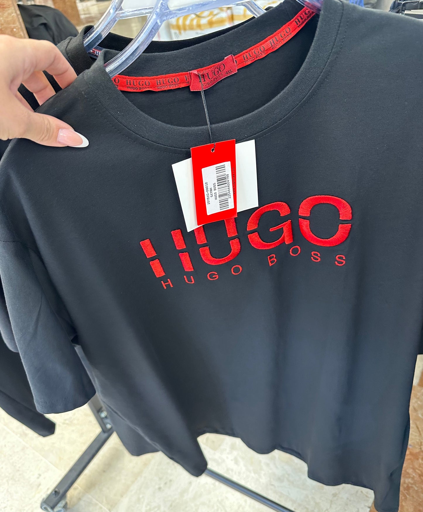 Hugo Boss Tshirt Μαύρο