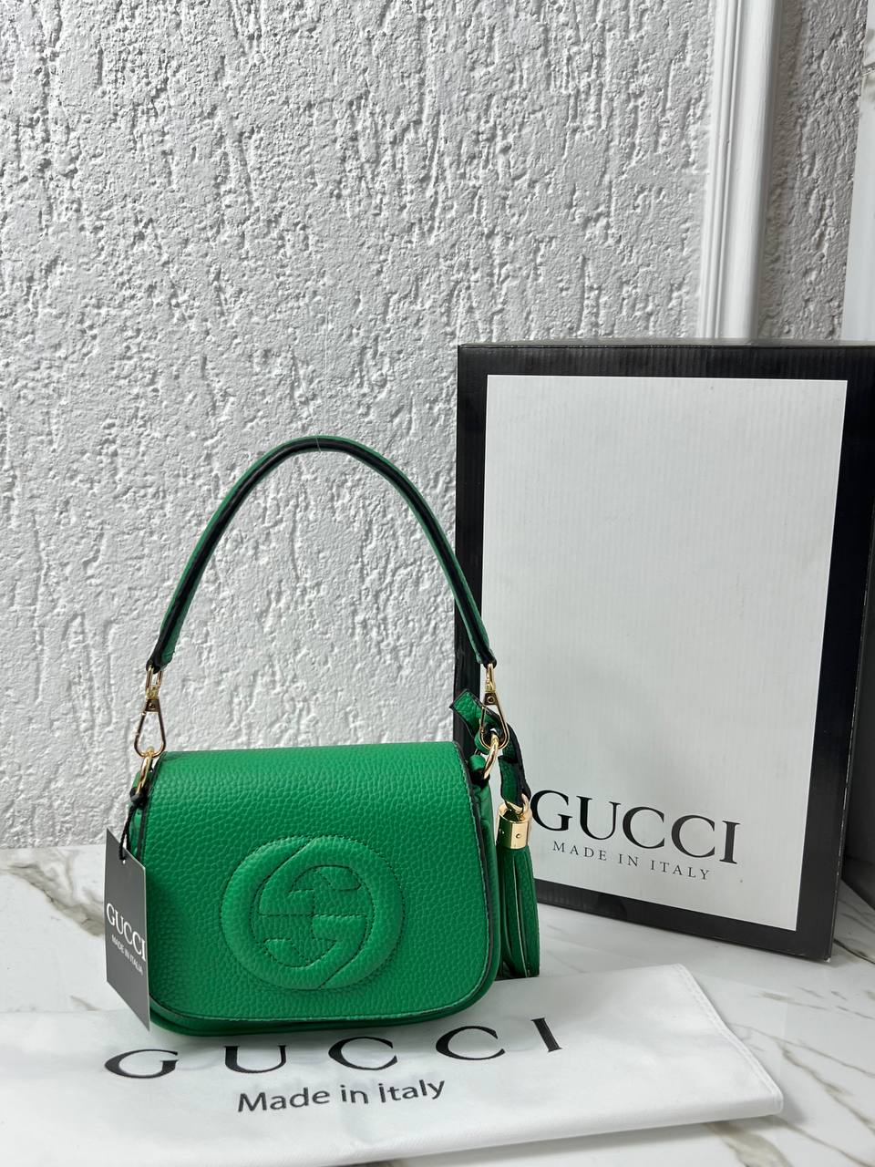 Gucci Soho Shoulder Bag Green