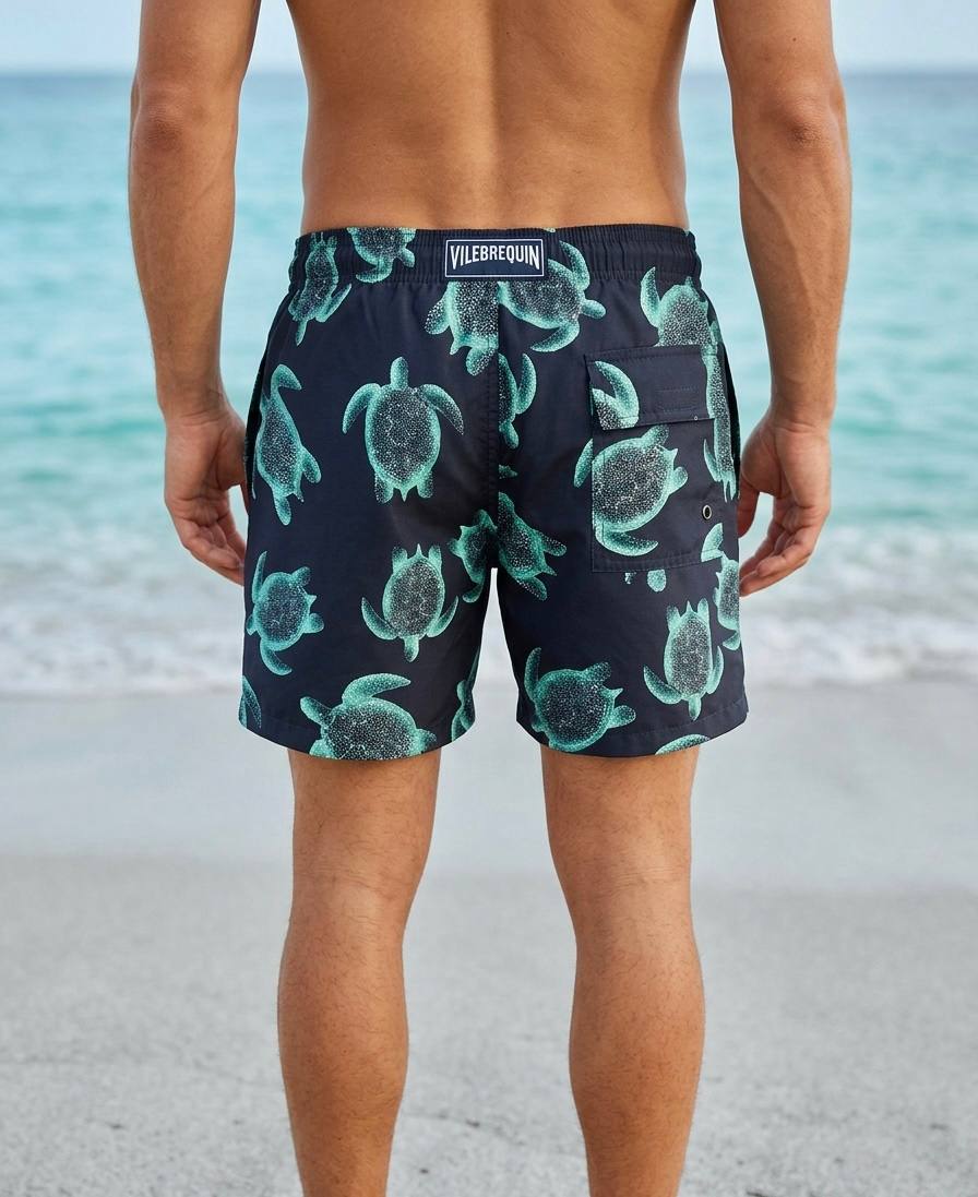 Vilebrequin Glow Turtle Swim Shorts