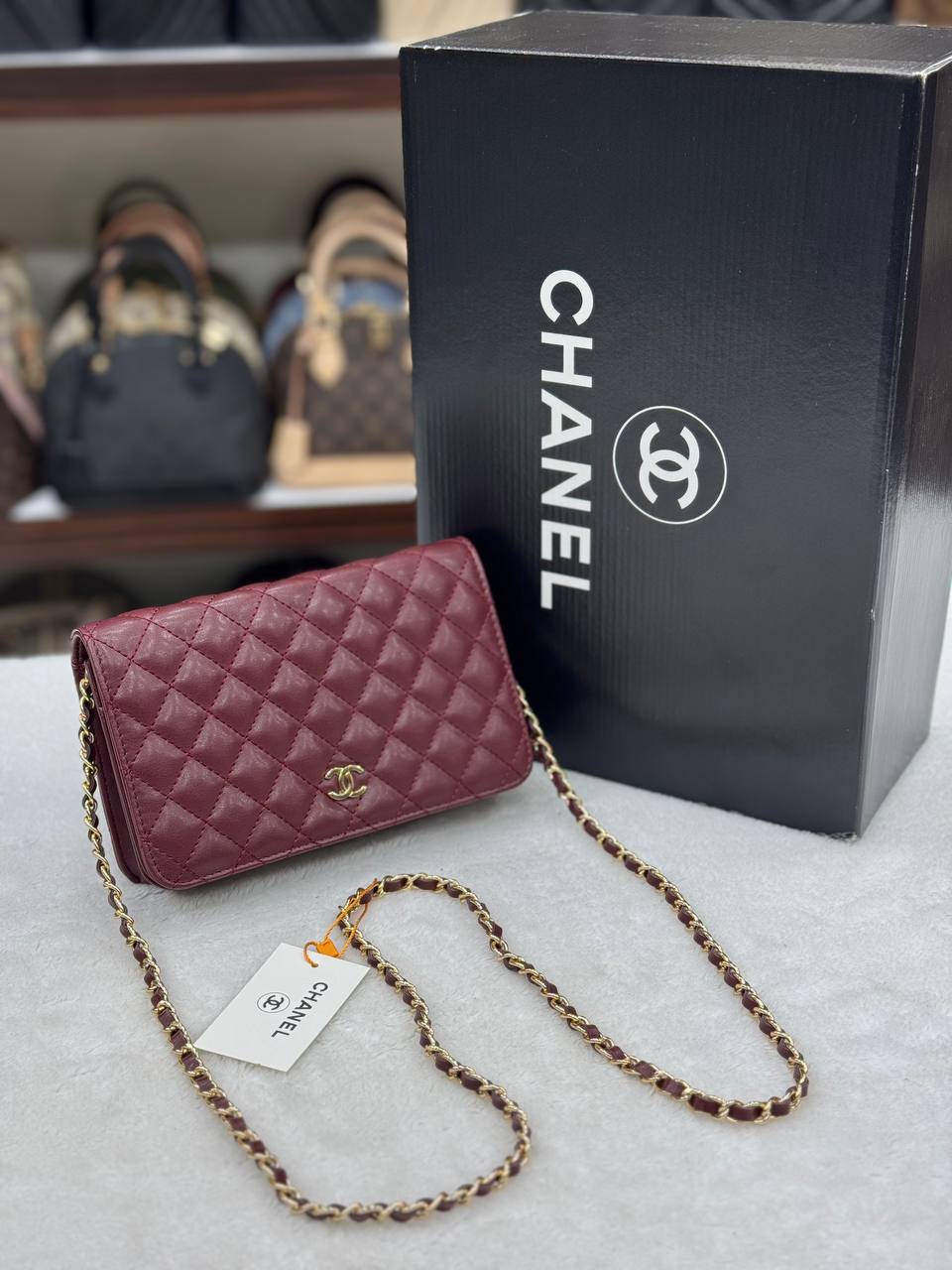 Chanel Burgundy