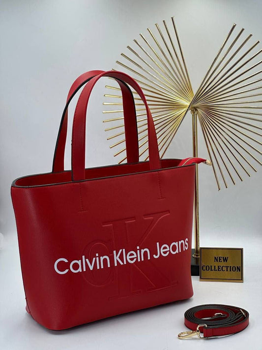 Calvin Klein Shopping Κόκκινη