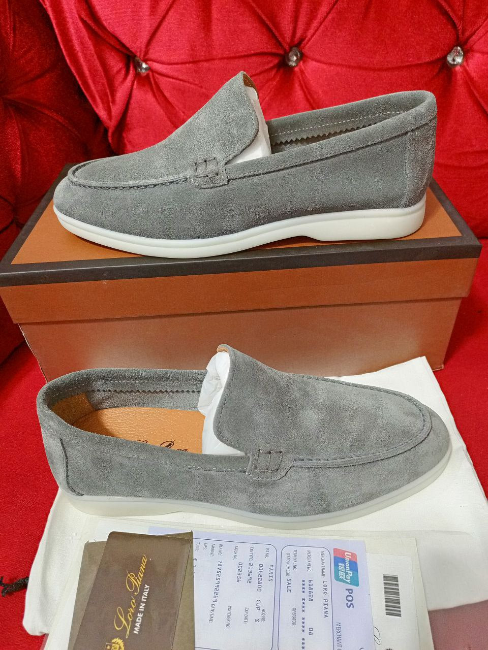 Loro Piana Loafers Grey