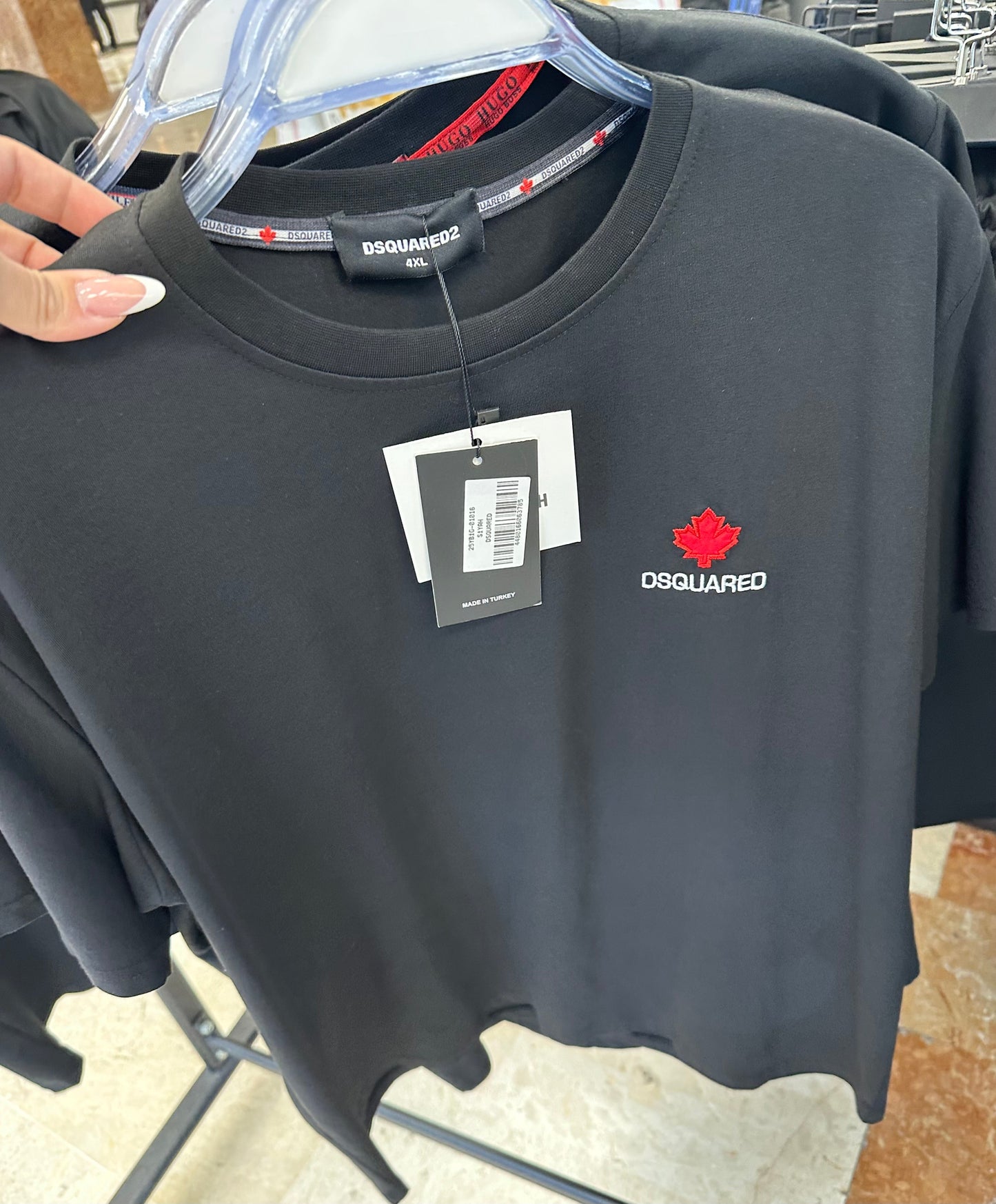Dsquared Tshirt Μαύρο