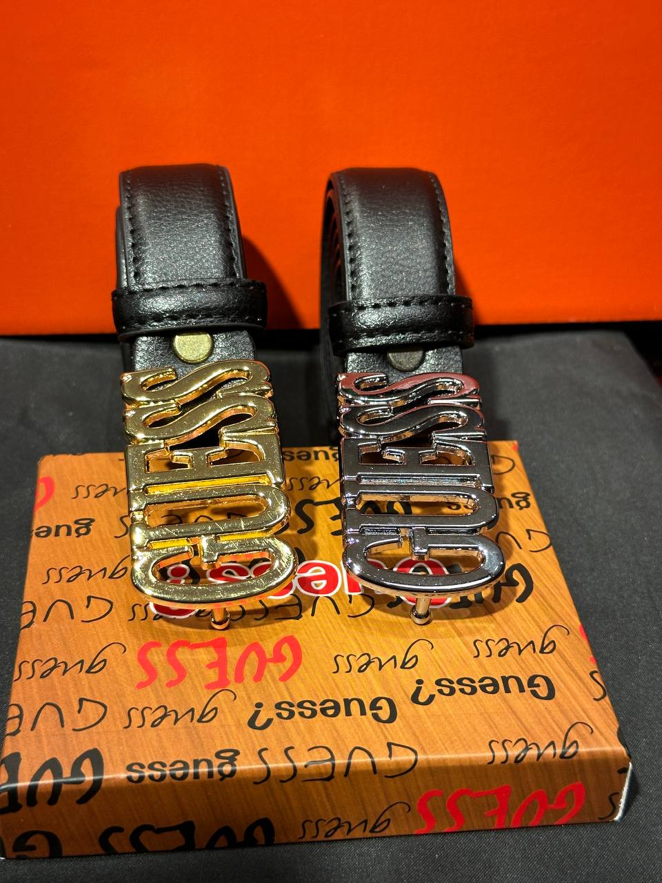 Ζωνη Guess Ασημί