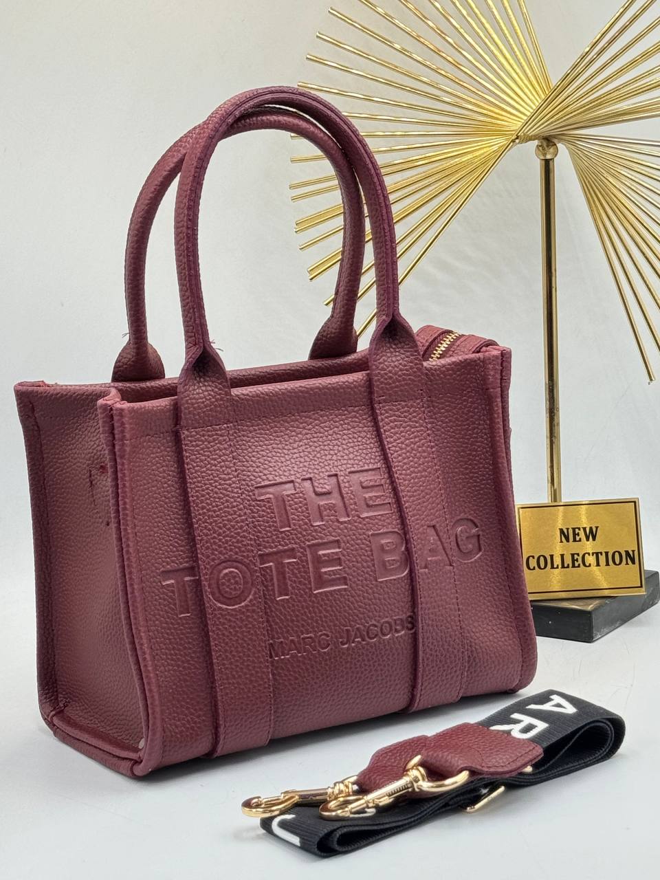 Tote Bag Medium Size Μπορντό